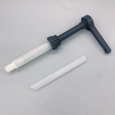 Plastikowa pompa do syropu wielokrotnego użytku 15 ml Pasek narzędzi z czarną pompą fruktozy