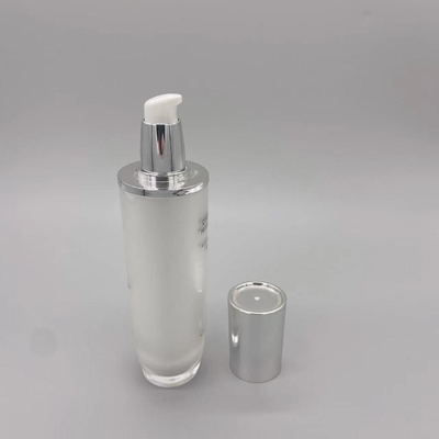 Owalny cylinder 50 ml kosmetyczna pompa do balsamu Plastikowy cylinder do pielęgnacji skóry