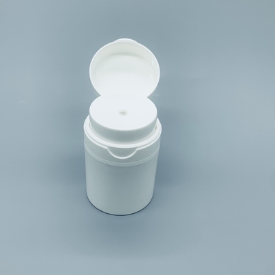 Biała PP Airless Lotion Cream Butelka z pompką 30 ml 50 ml 100 ml 120 ml