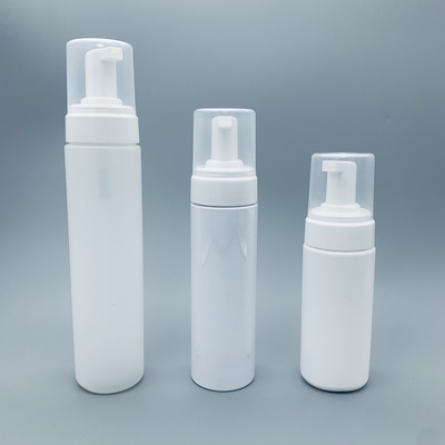 Dostosowana pojemność Biała półprzezroczysta plastikowa butelka PE do sitodruku