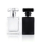 30 ml pompka do perfum z przezroczystego czarnego szkła aluminiowego