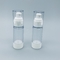 Biała przezroczysta akrylowa butelka bezpowietrzna 15 30 50 ml