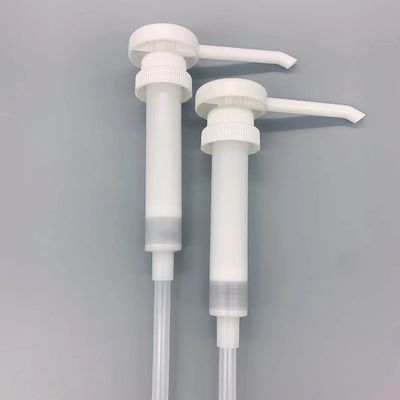 jakość  Round Head Plastic Syrup Pump 10ml Honey Dispenser Pump fabryka