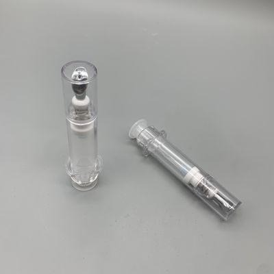 Pusta butelka nawilżającego kremu pod oczy, naciśnij, aby wycisnąć, łatwa do przenoszenia, może być samoblokująca, nie wycieknie.